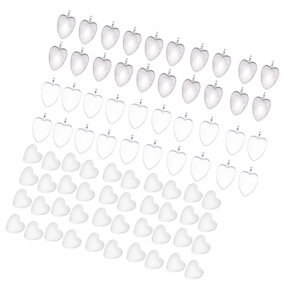 Resin Crafts Diy - 80Pcs Premium Metal Alloy Pendant Trays