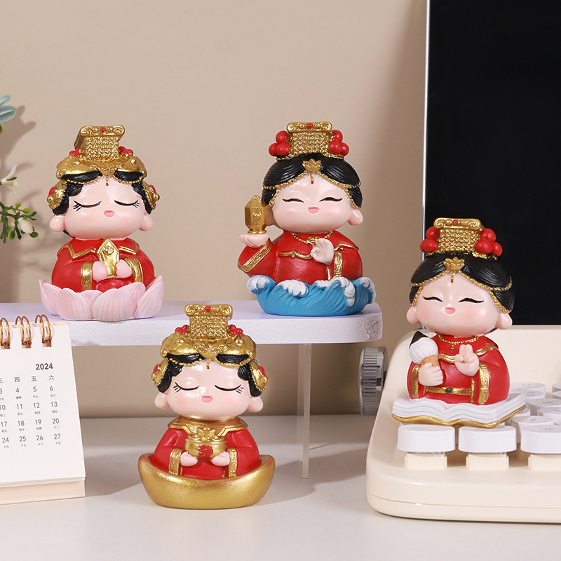 Chinese Style Mazu Resin Figur - огляд і ціна Crafting Resin